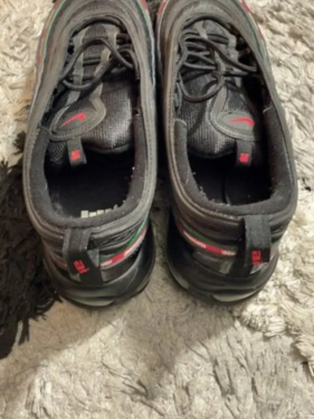 Nike Air Max 97 OG x Undefeated Black 2017 AJ1986-001 Men's Size 11